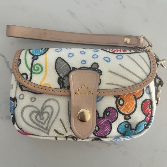 Dooney & Bourke x Disney Parks Sketch Wristlet, Rare, Collectors Item– EUC - Picture 4 of 13